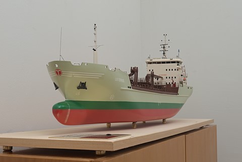 Maquette du Petrolier Lis-Terkol