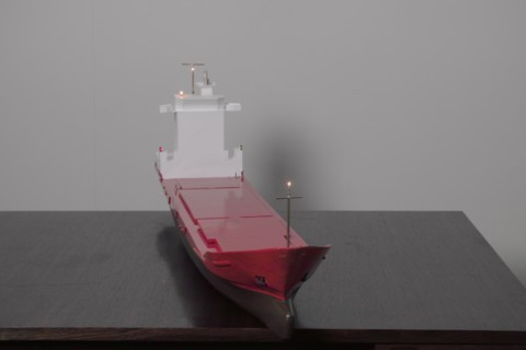 Porte-conteneur RC rouge